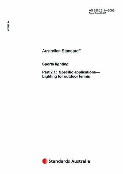 Standards PDF Cover Page
