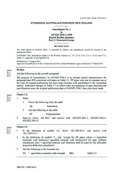 Standards PDF Cover Page