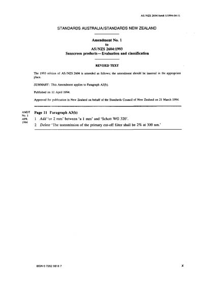 Standards PDF Cover Page