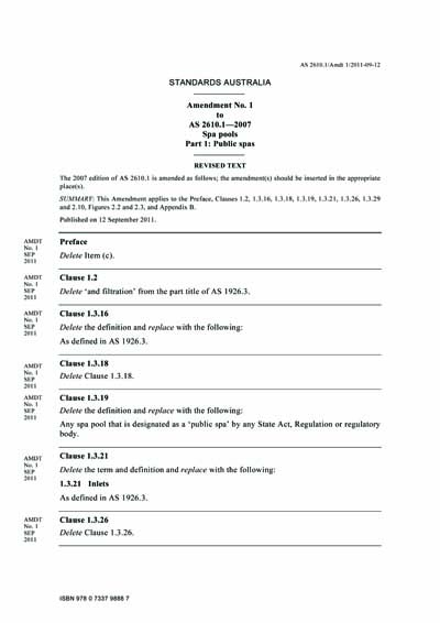 Standards PDF Cover Page