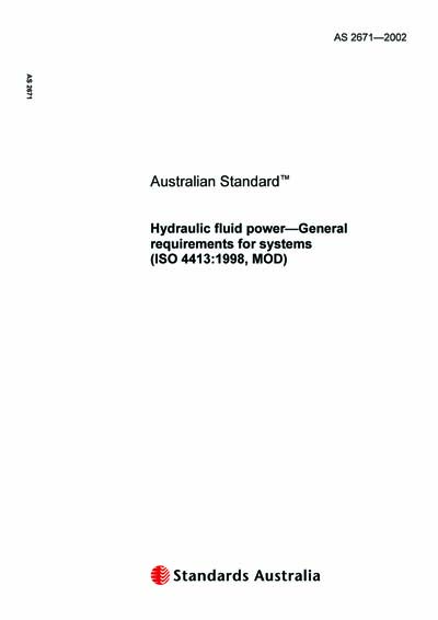 Standards PDF Cover Page
