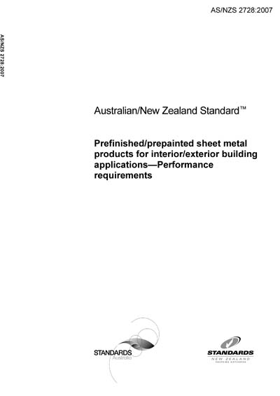 Standards PDF Cover Page