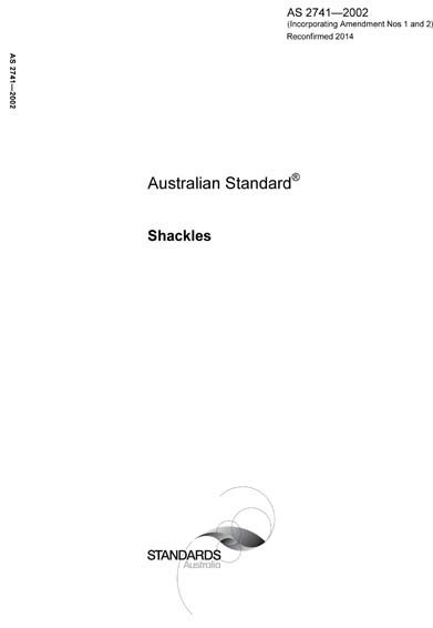 Standards PDF Cover Page