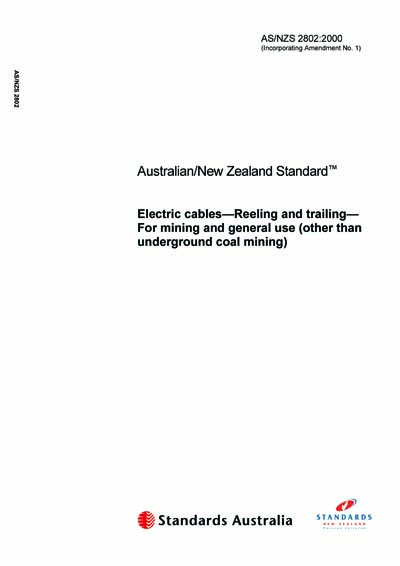 Standards PDF Cover Page