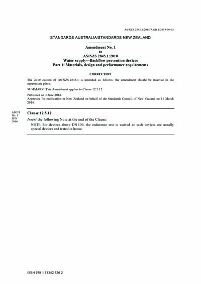 Standards PDF Cover Page