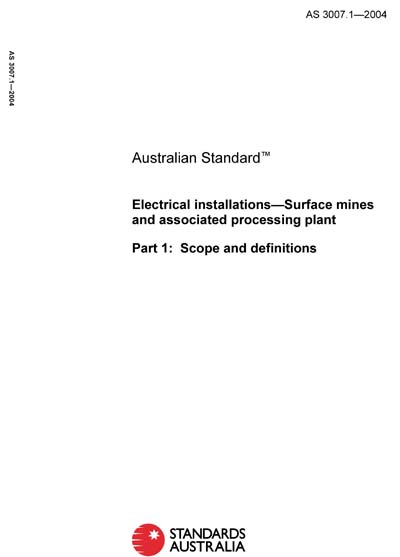Standards PDF Cover Page