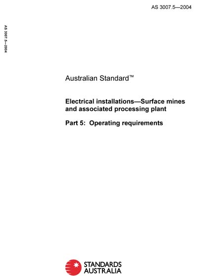 Standards PDF Cover Page