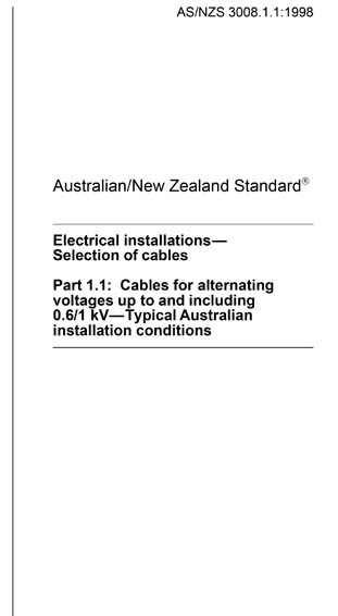 Standards PDF Cover Page