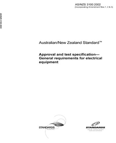 Standards PDF Cover Page