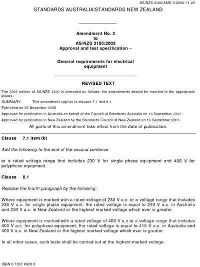 Standards PDF Cover Page