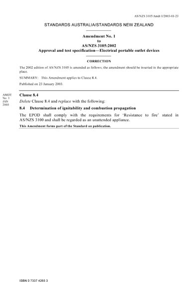 Standards PDF Cover Page