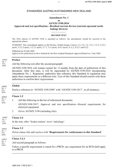 Standards PDF Cover Page