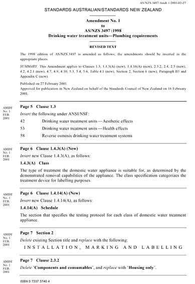Standards PDF Cover Page
