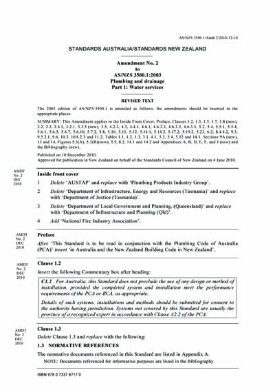 Standards PDF Cover Page