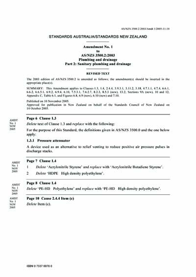 Standards PDF Cover Page