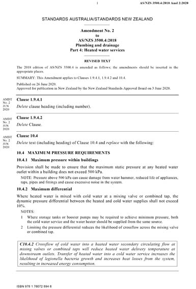 Standards PDF Cover Page