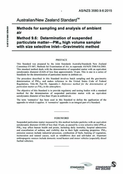 Standards PDF Cover Page