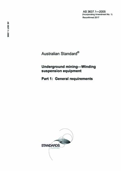 Standards PDF Cover Page