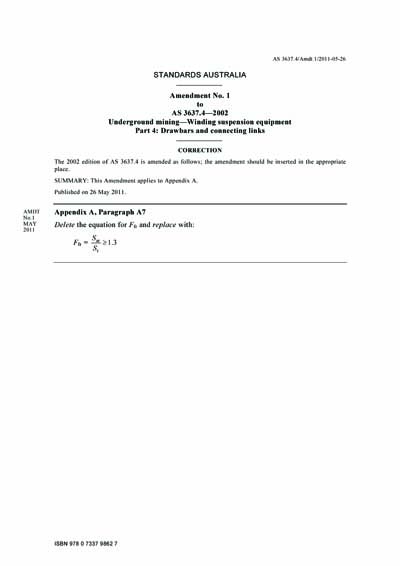 Standards PDF Cover Page