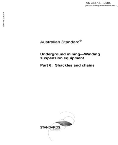 Standards PDF Cover Page