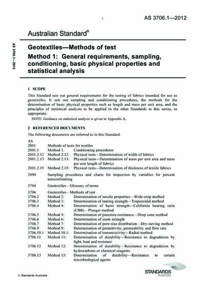 Standards PDF Cover Page