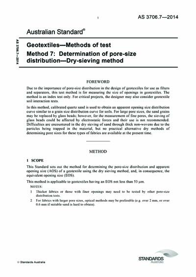 Standards PDF Cover Page