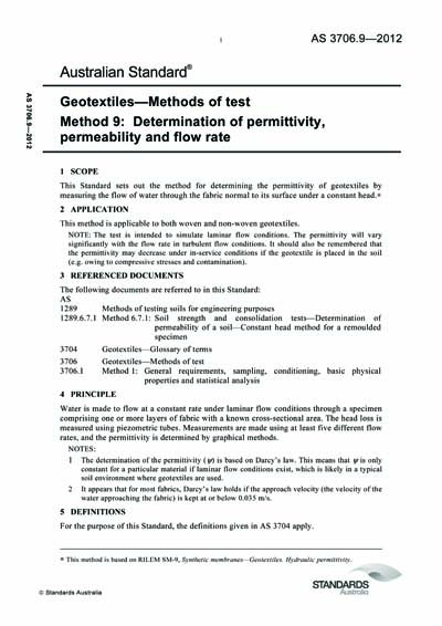 Standards PDF Cover Page