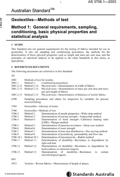 Standards PDF Cover Page