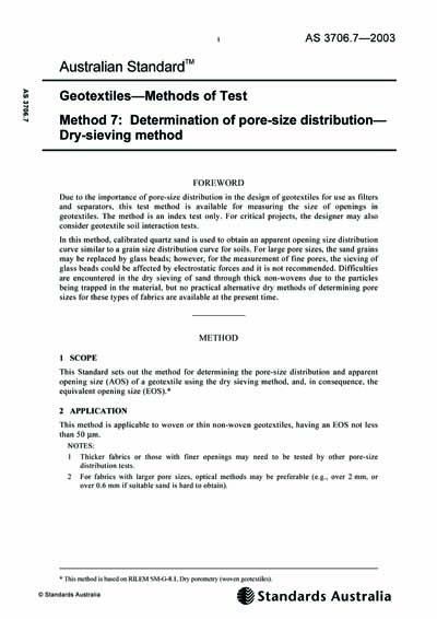Standards PDF Cover Page