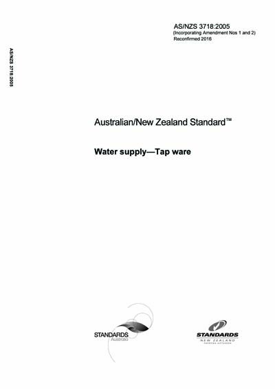 Standards PDF Cover Page