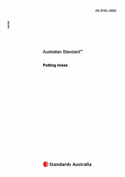 Standards PDF Cover Page