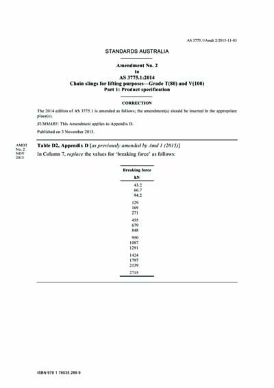 Standards PDF Cover Page
