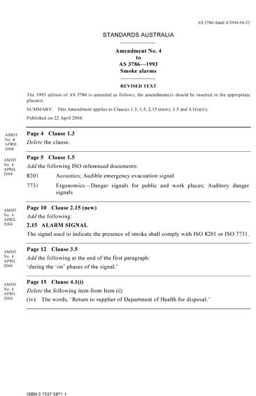 Standards PDF Cover Page
