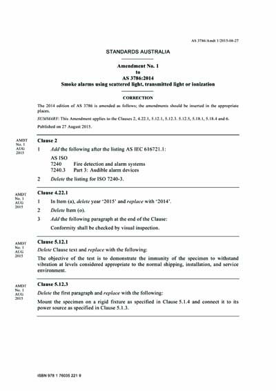 Standards PDF Cover Page