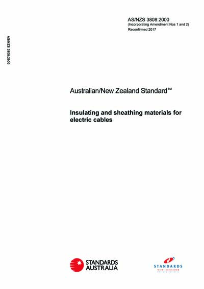 Standards PDF Cover Page