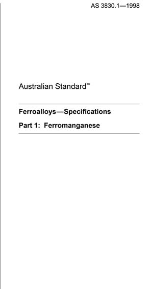 Standards PDF Cover Page
