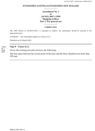 Standards PDF Cover Page