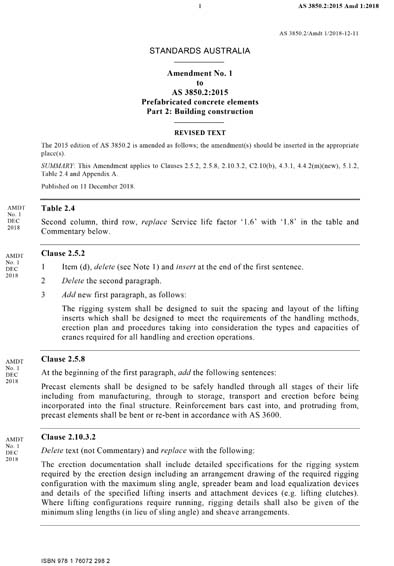Standards PDF Cover Page