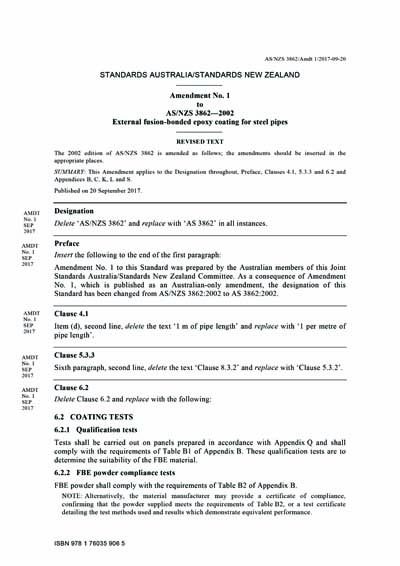 Standards PDF Cover Page