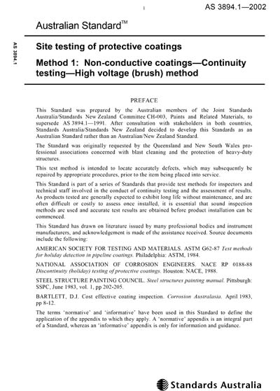Standards PDF Cover Page