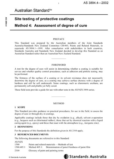 Standards PDF Cover Page