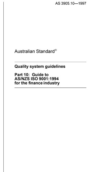 Standards PDF Cover Page