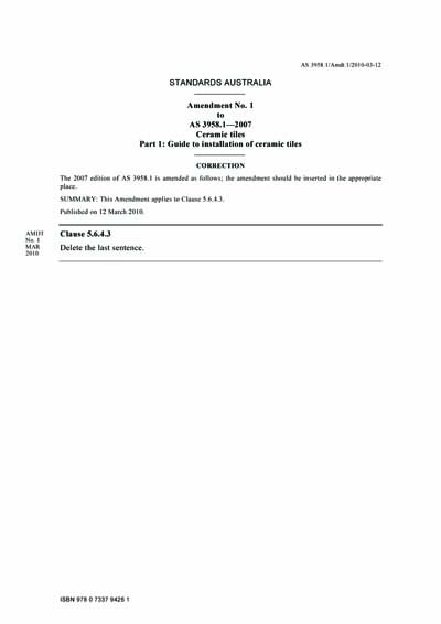 Standards PDF Cover Page