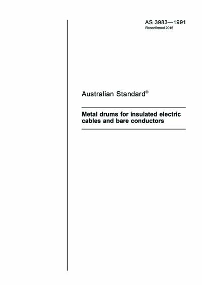 Standards PDF Cover Page