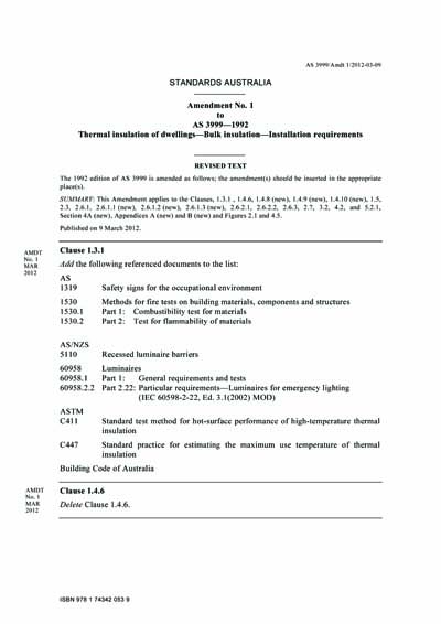 Standards PDF Cover Page