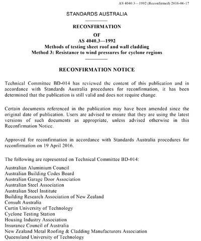 Standards PDF Cover Page