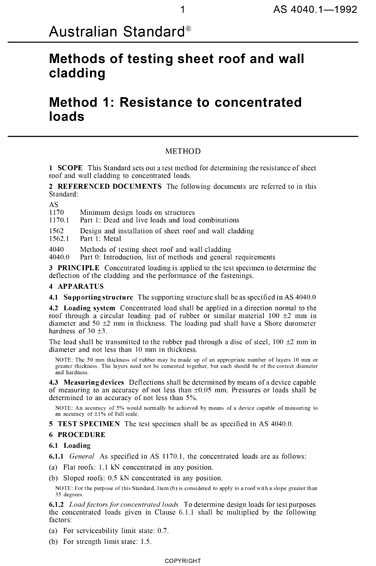 Standards PDF Cover Page