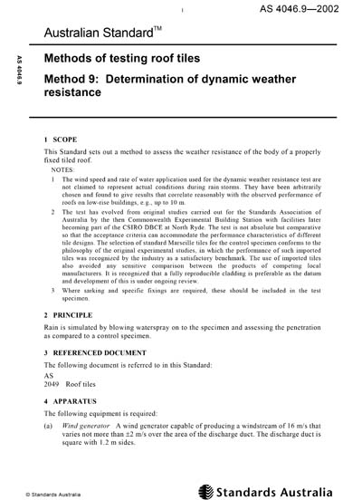 Standards PDF Cover Page