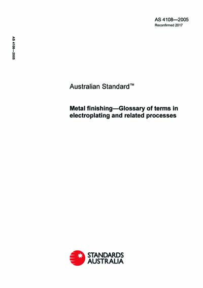 Standards PDF Cover Page