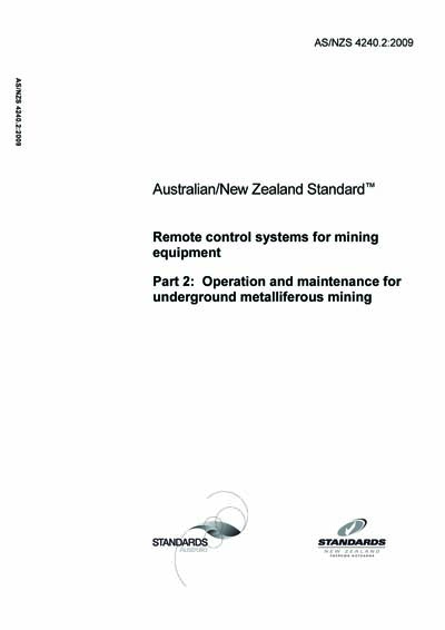 Standards PDF Cover Page